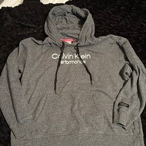 Woman’s XL Calvin Klein dark gray hoodie